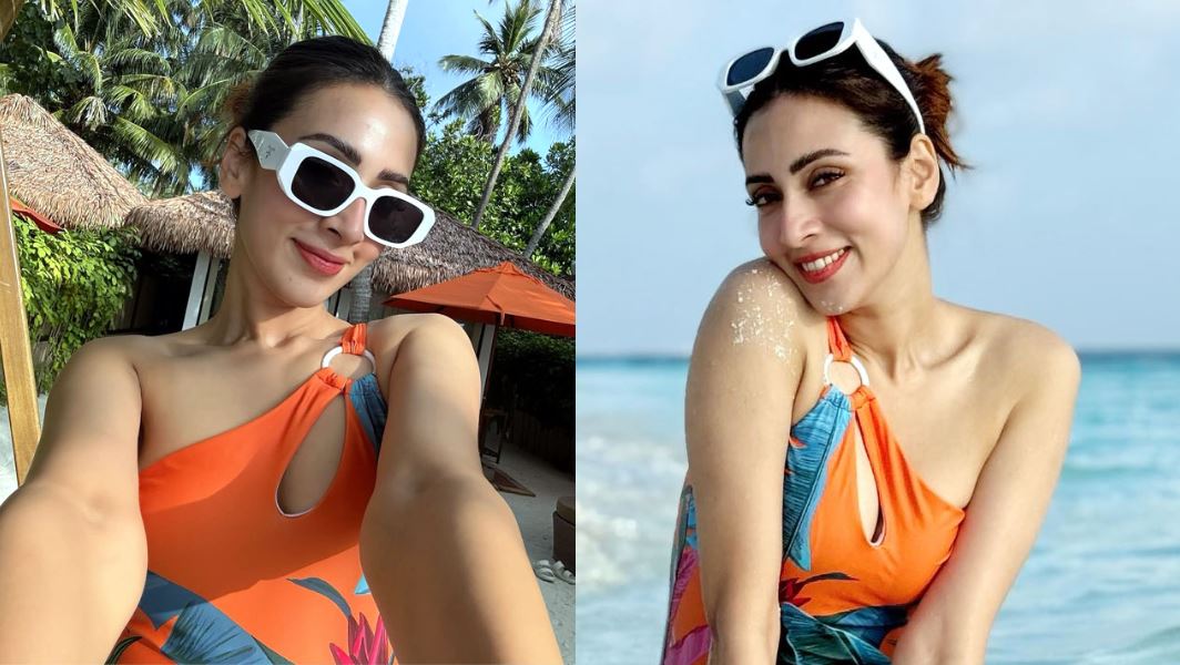 বিদ্যা সিনহা মিম রুপালি পর্দা ছেড়ে সৈকতের ঢেউয়ে ঢেউয়ে 