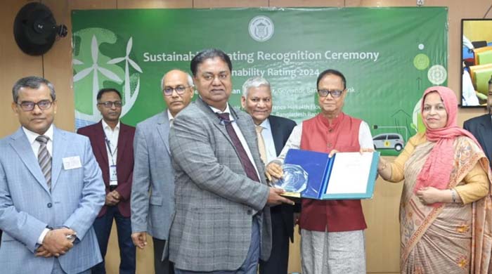 শাহ্জালাল ইসলামী ব্যাংক সাসটেইনেবল রেটিং