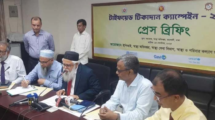 টাইফয়েড টিকাদান: বাংলাদেশে শুরু হচ্ছে শিশুদের জন্য দেশব্যাপী টিকাদান ক্যাম্পেইন